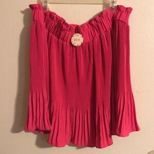 ODDY Women's Mini Skirt - Vibrant Pink